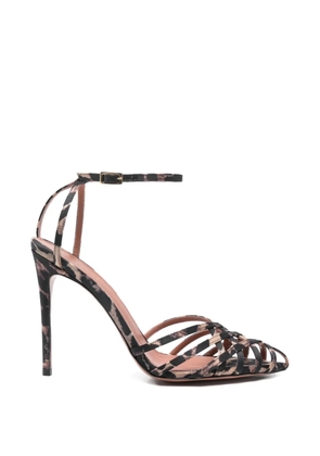 Castagna Miami animal-print heeled pumps - Neutrals