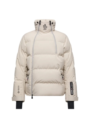 Moncler Grenoble logo-detail ski jacket - Neutrals