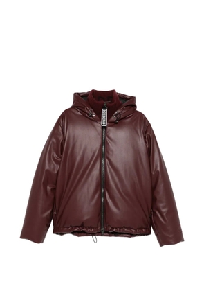 Iceberg hooded bomber jacket - Red