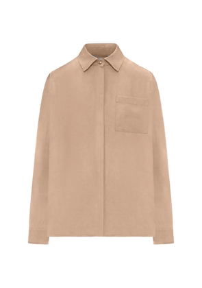 Max Mara canvas shirt - Neutrals