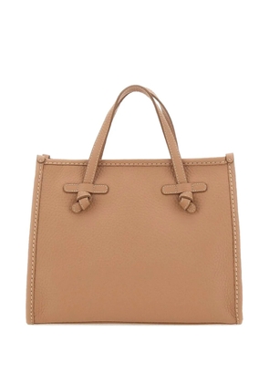 MARCELLA CLUB Miss Marcella 32 leather tote bag - Neutrals