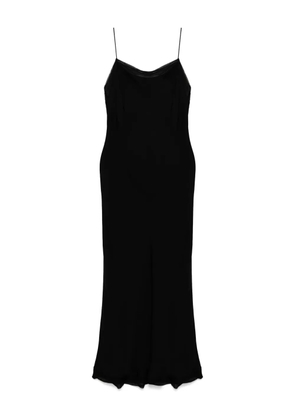 TOTEME satin slip maxi dress - Black