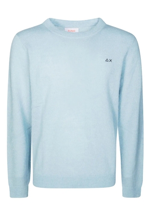 Sun68 Bice embroidered sweater - Blue