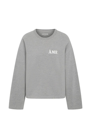 Juvia boxy fleece sweater - Grey