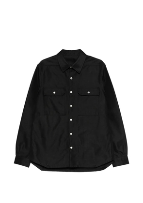 Rick Owens button chest-pocket jacket - Black