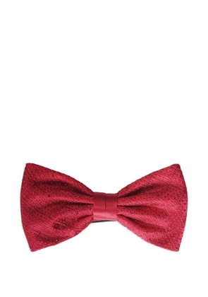 Stefano Ricci crystal-embellished embroidered bow tie