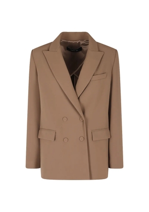 Federica Tosi double-breasted blazer - Brown