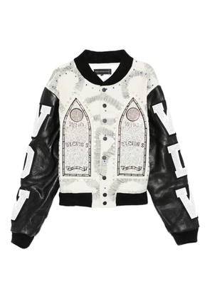 Who Decides War Hardware Cathedral embellished jacket - Neutrals