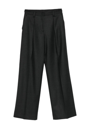 Antonelli pleated trousers - Black