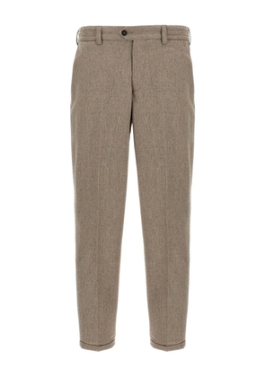 PT Torino turn-up hem trousers - Neutrals