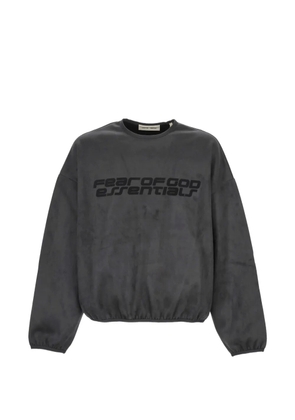 FEAR OF GOD ESSENTIALS logo sweatshirt - Grey