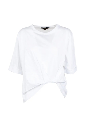 Seventy short-slevee knotted T-shirt - White