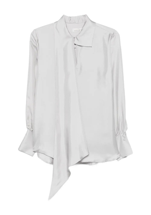 ARCHIVIO 67 satin shirt - Grey