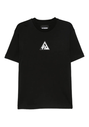 LES HOMMES logo-print T-shirt - Black