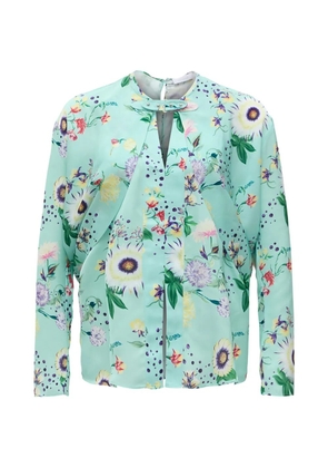 Rabanne floral blouse - Green