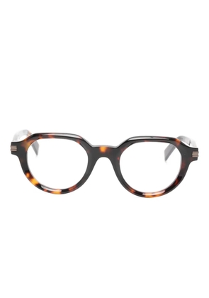 Zegna round-frame glasses - Brown