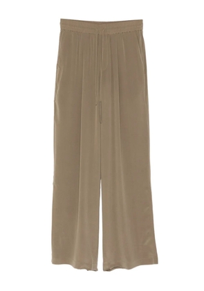 Jacob Lee silk trousers - Green