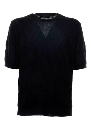 Tagliatore short-sleeved cotton T-shirt - Black