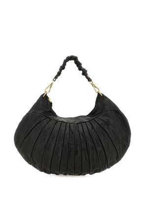 Campomaggi Luna gathered shoulder bag - Black