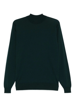 John Smedley merino wool blend sweater - Green