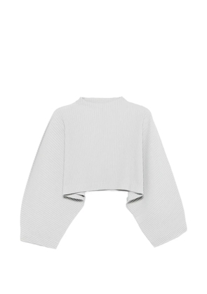 Homme Plissé Issey Miyake pleated top - Grey