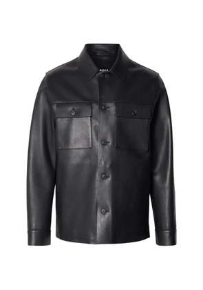 BOSS Malid buttoned pocket jacket - Black