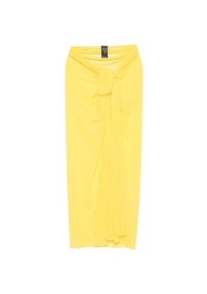 Fisico knotted sarong - Yellow