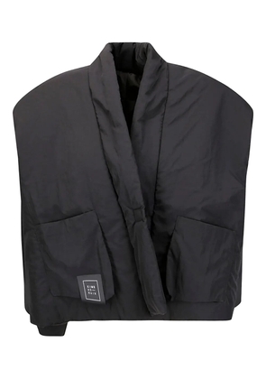KIMO NO-RAIN patch-pocket jacket - Black