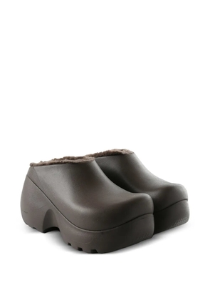 Crocs platform mules - Brown