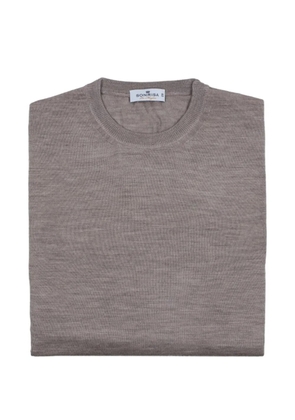 Sonrisa crew-neck wool sweater - Brown