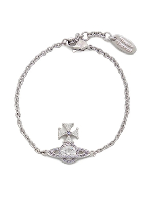 Vivienne Westwood Mayfair rhinestone bracelet - Silver