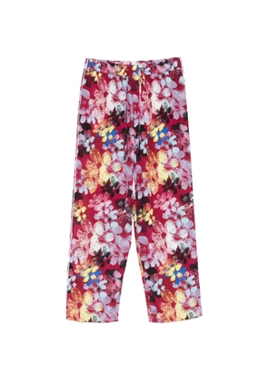 Iceberg floral trousers - Red