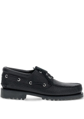 Timberland 45mm braided lace-up loafers - Black
