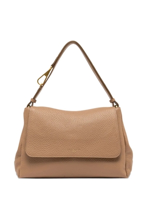 GIANNI CHIARINI Cecile top-flap shoulder bag - Neutrals