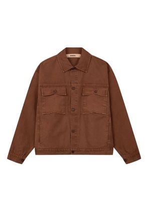 ROUGH. patch-pocket jacket - Brown