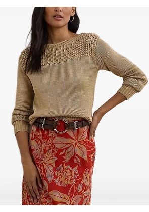 Lauren Ralph Lauren boat-neck sweater - Neutrals