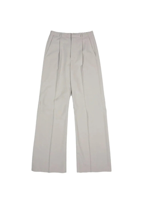 MM6 Maison Margiela pleated wide-leg trousers - Neutrals