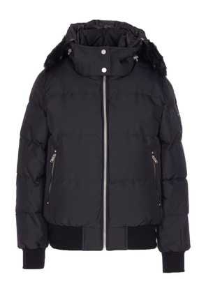 Moose Knuckles Cloud hooded puffer jacket - Black