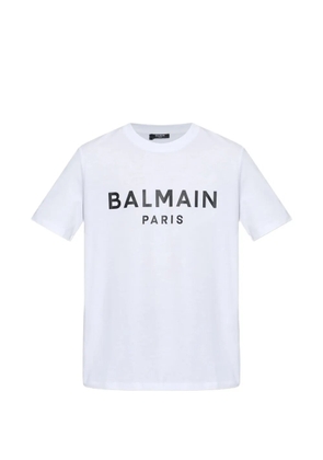 Balmain logo T-shirt - White