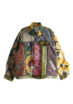 Emergency Room patchwork jacket - Green