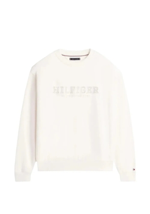 Tommy Hilfiger embroidered logo sweatshirt - White