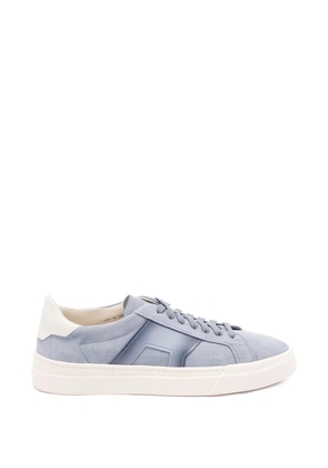 Santoni lace-up sneakers - Blue