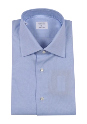 Mazzarelli royal Oxford cotton shirt - Blue