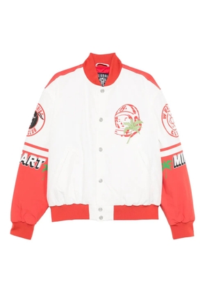 Billionaire Boys Club graphic-print bomber jacket - White