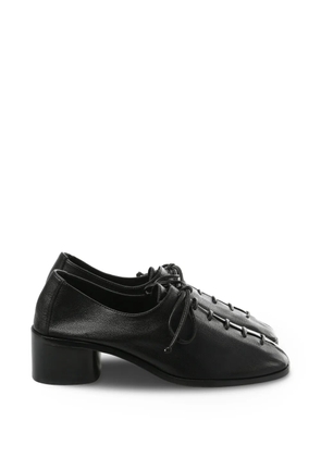 Hereu lace-up block-heel pumps - Black