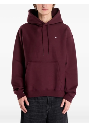 Nike Solo Swoosh pullover hoodie - Red