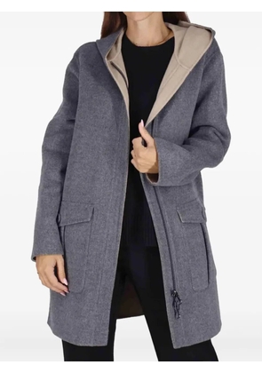 MALIPARMI hooded pocket coat - Grey