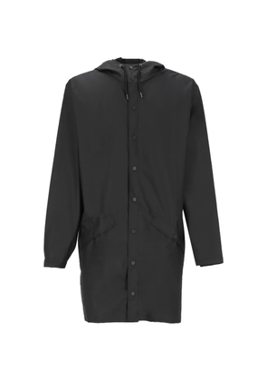 Rains drawstring hooded raincoat - Black