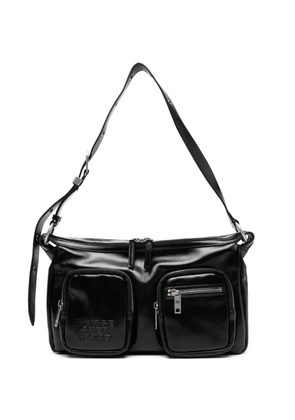 Marge Sherwood logo-embossed shoulder bag - Black