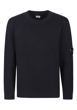 C.P. Company lens-pocket wool sweater - Blue